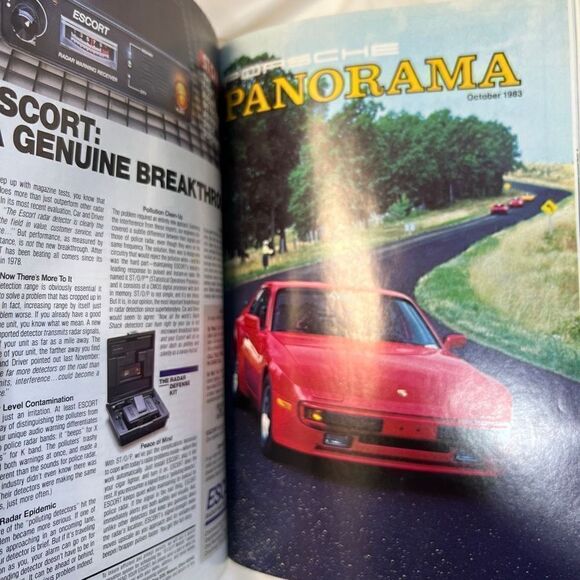 Porsche Panoramic Hardcover Bounded Magazines Vintage 1983 July-DEC PCA - Picture 7 of 11